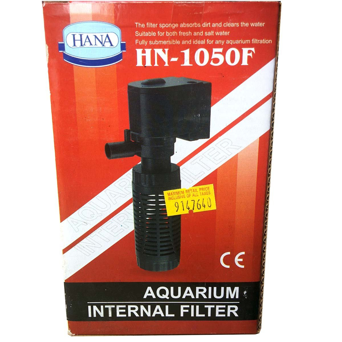 Hana Aquarium Power Internal Filter 1050F