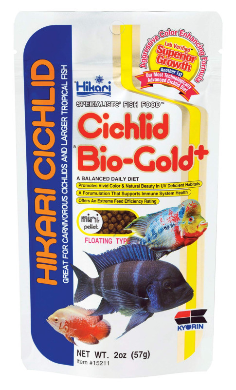 Hikari Cichlid Bio Gold Mini Pellet 250g Fish Food