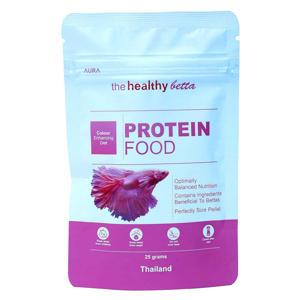 Aura Betta Protein Food For Colour