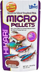 Hikari Micro Pellet for Tropical Fish 22G Food