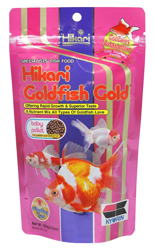 Hikari Goldfish Gold 100g Baby Pellet